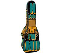 VAPOKF Custodia per ukulele, custodia per ukulele soprano tenore concerto 58 cm spessore 10 mm morbida imbottita cinghie regolabili, borsa per concerto non disturbare il gamepad, Multi,