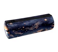VAPOKF Eagle Flying Over Mountains - Astuccio in pelle PU per penne, matite, monete, cosmetici, per studenti, cancelleria, scuola, lavoro, ufficio, Multi, 20x6.3cm/7.9x2.5in, Astucci per matite