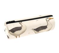 VAPOKF Indian Runner Ducks - Astuccio in pelle per penne e matite, portamonete, cosmetici, per studenti, cancelleria, scuola, ufficio