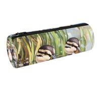 VAPOKF Little Indian Runner Ducks Portapenne Portamonete Cosmetici Borsa per il Trucco per Studenti Cancelleria Scuola Ufficio