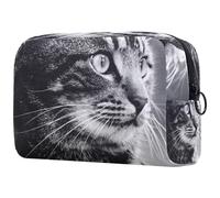 VAPOKF Sleeping Little Fox - Trousse per cosmetici, da donna, per articoli da toeletta da viaggio, grande, pratica borsa organizer con cerniera, Multicolore 13, 18.5x7.5x13cm/7.3x3x5.1in, Beauty Case