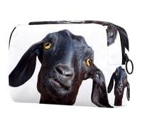 VAPOKF Sleeping Little Fox - Trousse per cosmetici, da donna, per articoli da toeletta da viaggio, grande, pratica borsa organizer con cerniera, Multicolore 15., 18.5x7.5x13cm/7.3x3x5.1in, Beauty Case