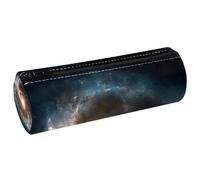 VAPOKF Spirale Galaxy Universo Astuccio in Pelle Barile Penna Matita Portamonete Cosmetici Borsa per il Trucco per Studenti Cancelleria Scu