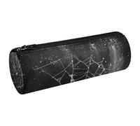 VAPOKF Spoooky Spiderweb - Astuccio in tela per penne, matite, monete, cosmetici, cosmetici, cancelleria per studenti, scuola, ufficio, Multi, 20x6.3cm/7.9x2.5in, Astucci per matite