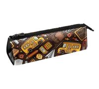 VAPOKF Torna a scuola Oggetti Penna Sacchetto Cancelleria Sacchetto Matita Sacchetto Cosmetico Sacchetto Sacchetto di Cerniera Compatta, Multi, 5.5 ×6 ×20CM/2.2x2.4x7.9 in, Organizer per borse