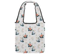 VAPOKF Un bouquet di rose in tela, borse a tracolla da donna, grande borsa da trasporto riutilizzabile borsa a tracolla per scuola, lavoro, ufficio, viaggi, shopping, casual