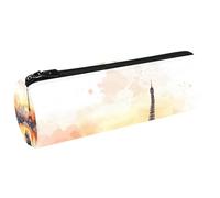 VAPOKF Youngers on the Seine River - Astuccio in tela per penne, matite, portamonete, cosmetici, per studenti, cancelleria, scuola, ufficio