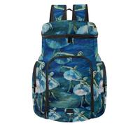 VAPOKF Zaino da basket, borsa sportiva con scomparto per palline e scarpe per calcio, calcio, pallavolo, nuoto, palestra, viaggi, balletto, danza, bella ragazza