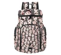 VAPOKF Zaino da basket, borsa sportiva con scomparto per palline e scarpe per calcio, calcio, pallavolo, nuoto, palestra, viaggi, illustrazione del coro per ragazzi