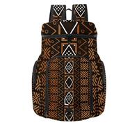 VAPOKF Zaino da basket, borsa sportiva con scomparto per palline e scarpe per calcio, calcio, pallavolo, nuoto, palestra, viaggi, motivo tribù indiana