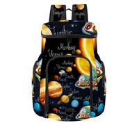 VAPOKF Zaino da basket, borsa sportiva con scomparto per palline e scarpe per calcio, calcio, pallavolo, nuoto, palestra, viaggi, battaglie spaziali