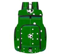 VAPOKF Zaino da basket, borsa sportiva con scomparto per palline e scarpe per calcio, calcio, pallavolo, nuoto, palestra, viaggi, strategia, calcio, piano di gioco