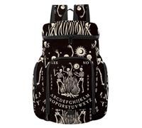 VAPOKF Zaino da basket, borsa sportiva con scomparto per palline e scarpe per calcio, calcio, pallavolo, nuoto, palestra, viaggi, danza con scheletro spirituale