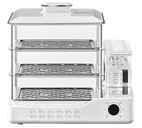 Vapore elettrico, 800W, Capacità 24L, Display touch screen, Vapore rapido in 5 secondi, Timer appuntamento 12 ore, Serbatoio dell'acqua da 1,5 litri, Elettrodomestico da cucina