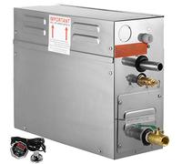 Vapore per Bagno Sauna 6Kw con Display Digitale A LED Generatore per Bagno di Vapore Generatore per Bagno Turco 6Kw per Spa Domestica Generatore di Vapore con Controllo del Tempo Portatile