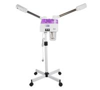 Vapore viso a doppio tubo da 800 W multifunzione spa con funzione di umidificazione, dotato di serbatoio dell'acqua da 680 ml per una pulizia profonda a casa e nei saloni di bellezza