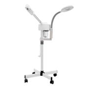 Vapore Viso Vaporizzatore Viso 2 in 1 Professionale Sauna facciale con Lampada Lente d'ingrandimento Vaporizzatore per Salone di Bellezza SPA