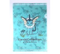 Vaporeon Pokemon Center Eevee Collection A4 Clear File From Japan F/S