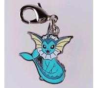 Vaporeon Pokemon Center Metal Charm Nintendo dal Giappone