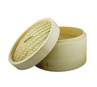 Vaporiera di bambù - bambù - 3 pezzi -Ø 30 cm - ottima qualità