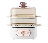 Vaporiera elettrica da 10,5 l, grande capacità, multicooker a 2 strati, scaldapadelle for uso domestico, macchina for la colazione(US)