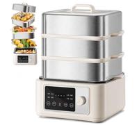Vaporiera Elettrica, Multicooker da 1350 W con Schermo Touch