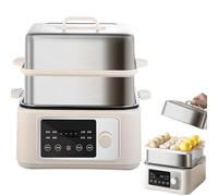 Vaporiera Elettrica, Multicooker da 1350 W con Schermo Touch