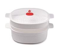 Vaporiera per Microonde con 2 Vassoi SNIPS VAPORIERA 4LT