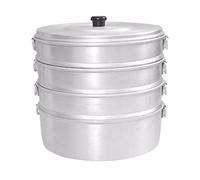 Vaporiera Momo in alluminio da 5 litri macchina per gnocchi Modak Maker...