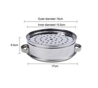 Vaporiera per dolci carne uova pentola calda cestello/coperchio alta temperatura