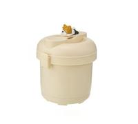 Vaporiera Per Riso Microonde, Contenitore Microonde Rice Cooker Mini Cuociriso Cottura A Vapore Microonde Contenitori Per Alimenti Con Coperchio Cuoci Riso Al Microonde (Bianco-B)