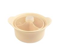 Vaporiera Per Verdure A Microonde - Grande Per Cottura A Vapore In Silicone Da 3 Pezzi | Set Per Cottura A Vapore Per Riscaldamento E Cotura Rapidi, Carne A Vapor, Per Friggitrice