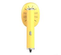 Vaporiera portatile da viaggio, mini vaporizzatore portatile alimentato tramite USB, rotante, per rimuovere le rughe per vestiti per casa e viaggi (giallo)