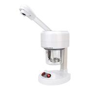 Vaporiera viso da tavolo, vaporizzatore portatile con nebbia calda per salone di bellezza, macchina spray idratante idratante per casa e salone di bellezza, pulizia profonda del viso(UE 220V)