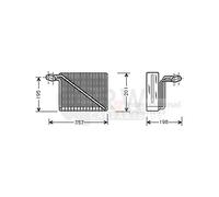 Vaporizzatore Climatizzatore Per Audi A4 1.6 1.8 VW Passat Variant