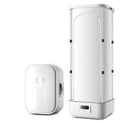 Vaporizzatore e asciugatrice per Vestiti compatti - Macchina Pieghevole innovativa per Una rimozione efficiente della Ruga e l'eliminazione dell'acaro della Polvere a casa