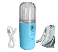 Vaporizzatore elettrico per indumenti,Ferro a vapore per vestiti, Vaporizzatore per cappotti a mano senza fili, Vaporizzatore elettrico per biancheria con serbatoio d'acqua rimovibile da 100 ml