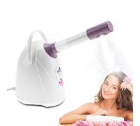 Vaporizzatore facciale, 360 ° Hot/Cool Ionic Trattamento viso a spruzzo termico Trattamento idratante per la pulizia del viso per la casa Salon Spa Uso Cura della pelle Strumento di bellezza