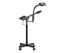 Vaporizzatore facciale con lampada lente e funzione ozono D-21 nero