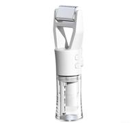 Vaporizzatore facciale, massaggio termico vibrante e idratante per dispositivo nebulizzatore per la massima idratazione della pelle, strumento di bellezza per trattamenti termali (bianco)