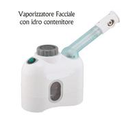 VAPORIZZATORE FACCIALE PORTATILE PULIZA VISO ESTETICA CON IDROCONTENITORE 400W