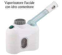 VAPORIZZATORE FACCIALE PORTATILE PULIZA VISO ESTETICA CON IDROCONTENITORE 400W