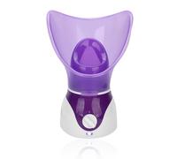 Vaporizzatore Facciale Professionale Casa Sauna Spa Vapore Facciale Aromaterapia Umidificatore Nebulizzatore Facciale per Pulizia Profonda Idratazione Viso (Viola)