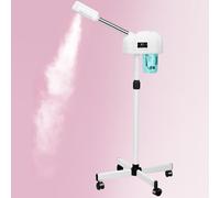 Vaporizzatore facciale professionale, spray a nebbia calda e ozono ionico, vapore facciale per estetista, vaporizzatore viso per casa e spa