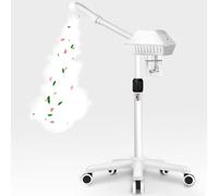 Vaporizzatore facciale professionale vaporizzatore viso con ruote vaporizzatore viso ozono per spa vaporizzatore viso viso viso con supporto vaporizzatore viso per spa salone e uso domestico