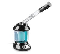 Vaporizzatore facciale, vaporizzatore di ozono con braccio rotante a 360°, tempo di vapore 40 minuti, umidificatore, deintasamento pori, punti neri, vaporizzatore facciale portatile per uso personale