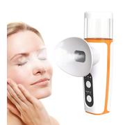 Vaporizzatore per occhi secchi - Spa facciale portatile da 6,2 x 7 x 12,4 cm, ABS elettronico, regolabile, idratante nutriente, ricaricabile tramite USB, dispositivo rilassante per la cura