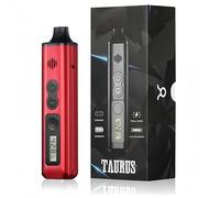 Vaporizzatore Taurus per erbe secche, display OLED e controllo della temperatura, camera di riscaldamento in ceramica, riscaldamento rapido in 40s (rosso)