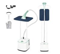 Vaporizzatore verticale for indumenti 2000W - Serbatoio da 2,7 l, autonomia 90 minuti, controllo del vapore a 10 livelli for abiti(Pearl Green)