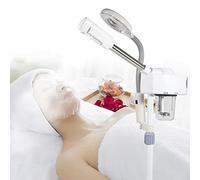 Vaporizzatore Viso, 750W Vapore Viso con Lente D'ingrandimento 3 volte - 5 volte, Spray e Nebulizzatori per il Viso con 4 Ruote, 750ml Capacità Serbatoio, Vapore Viso pulizia per la Casa Salone Spa